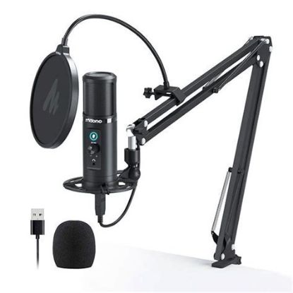 Picture of MAONO USB Microphone Set w/ Boom Arm, Shock Mount & Pop Filter