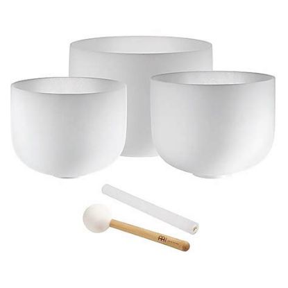 Picture of Meinl CSBSETAFC Sonic Energy Crystal Singing Bowl Set 9A/12F/14C