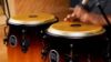Picture of MEINL Percussion Headliner Series 11in and 12in Wood Conga Set Incl. Basket Stands Vintage Sunburst