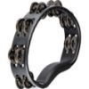 Picture of MEINL Percussion Headliner Series Abs Tambourine 2 Rows Stainless Steel Jingles - Black