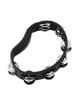 Picture of MEINL Percussion Headliner Series Abs Tambourine 2 Rows Stainless Steel Jingles - Black