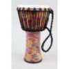 Picture of Meinl PADJ2XLG Percussion Travel Series Djembe 14" Rope Tuned Goat Head - Kenyan Quilt