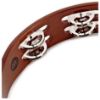 Picture of MEINL Percussion Tambourine with 1 Row Steel Jingles - African Brown