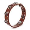 Picture of MEINL Percussion Tambourine with 1 Row Steel Jingles - African Brown