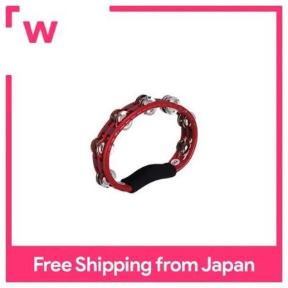Picture of MEINL Percussion ABS Tambourine Hand Held Steel Jingles - Red