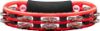 Picture of MEINL Percussion ABS Tambourine Hand Held Steel Jingles - Red
