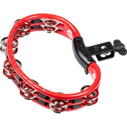 Picture of MEINL Percussion Mountable Tambourine Steel Jingles - Red