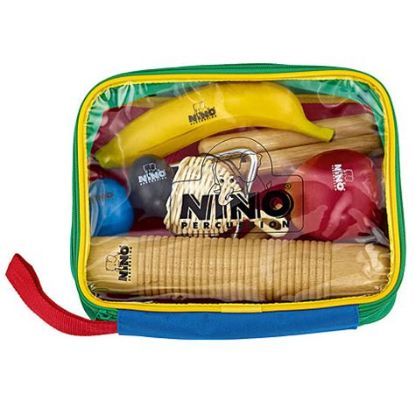 Picture of NINO Percussion Set 9pc in Harlekin Bag