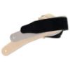 Picture of Deluxe Leather with Contrast Stitching Padded Guitar Strap - Black