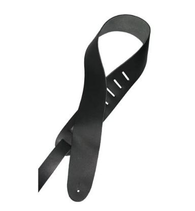 Picture of Basic Leather Guitar Strap - Black