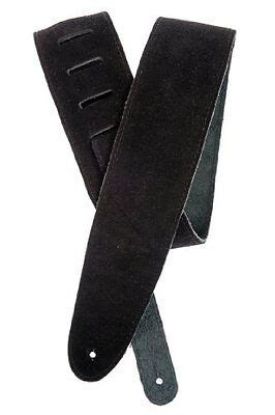 Picture of PLANET WAVES Suede Guitar Strap - Black