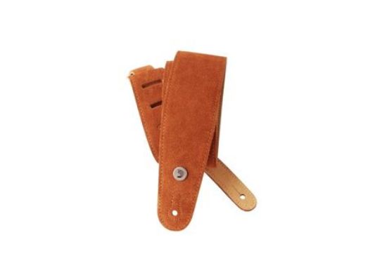 Picture of Suede Guitar Strap - Honey