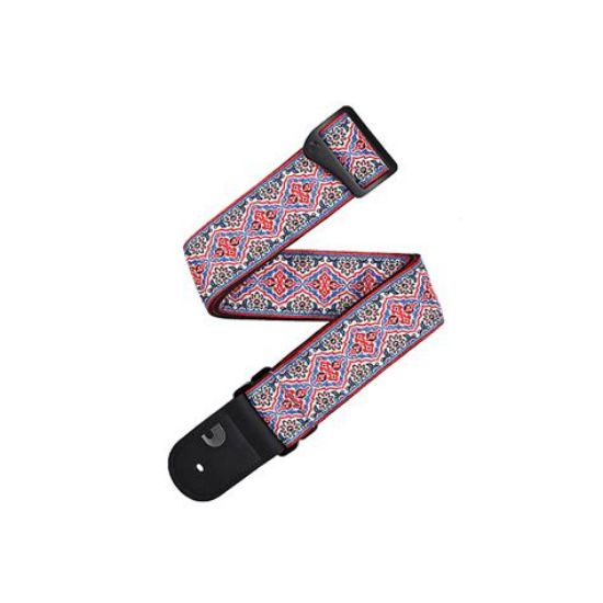Picture of Eco Persian Woven Guitar Strap - White