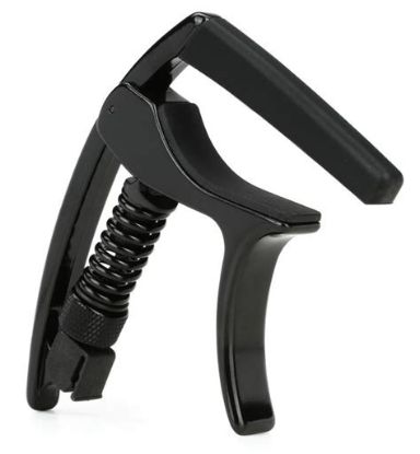 Picture of PLANET WAVES Adjustable Tension Tri-Action Capo - Black
