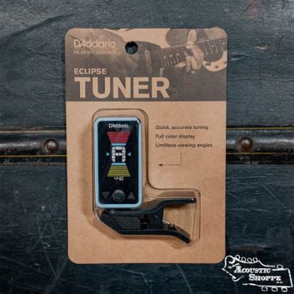 Picture of PLANET WAVES Eclipse Chromatic Headstock Guitar Tuner - Blue