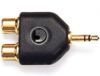 Picture of 1/8' Male Stereo to Dual RCA Female Adapter