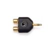 Picture of 1/8' Male Stereo to Dual RCA Female Adapter