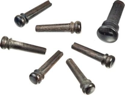 Picture of PLANET WAVES 7 Ebony Bridge + 1 Ebony End Pin