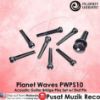 Picture of Planet Waves Plastic Bridge Pins + 1 Plastic End Pin - Ebony with Ivory Dot