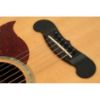 Picture of Planet Waves Plastic Bridge Pins + 1 Plastic End Pin - Ebony with Ivory Dot
