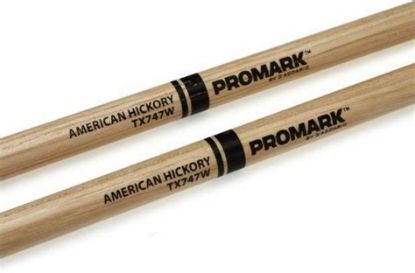 Picture of Classic Hickory 747 Oval Tip Drumsticks