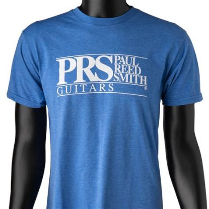 Picture of PRS Lifestyle T-Shirt Block Logo Heather Blue - Medium