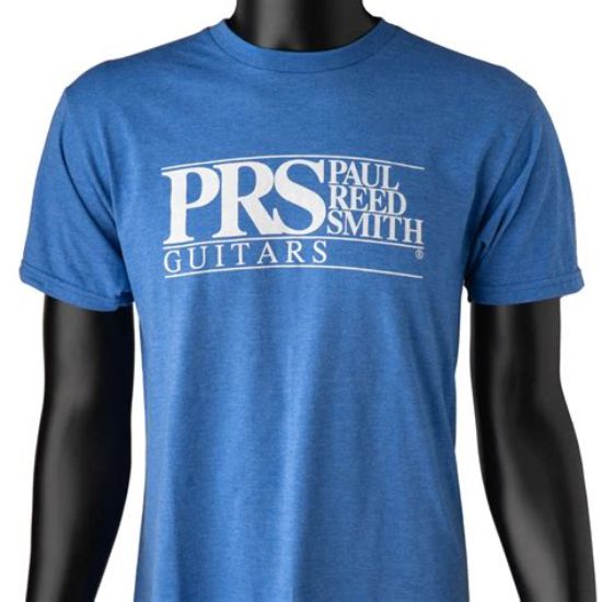 Picture of PRS Lifestyle T-Shirt Block Logo Heather Blue - Medium