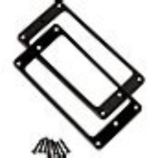 Picture of PRS Spares Replacement Plastics Humbucker Pickup Rings Straight Trem Equipped SE (2) - Crème