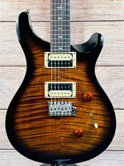 Picture of PRS SE Custom 24 Electric Guitar - Black Gold Sunburst