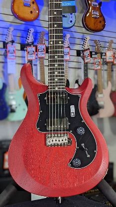 Picture of PRS S2 Satin Standard 24 Electric Guitar - Vintage Cherry