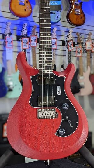 Picture of PRS S2 Satin Standard 24 Electric Guitar - Vintage Cherry