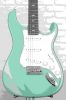Picture of Prs J2R2J SE Silver Sky Electric Guitar - Stone Blue with Rosewood Fingerboard