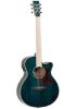 Picture of TANGLEWOOD Winterleaf Blonde Superfolk All Mahogany - Aqua Blonde w/Bag