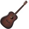 Picture of TANGLEWOOD Crossroads Dreadnought Vintage Burst Select All Mahogany w/ Elec & Bag