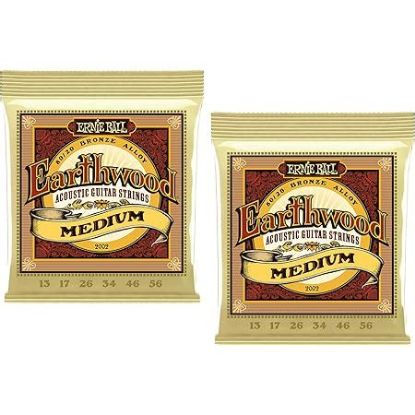 Picture of Ernie Ball Strings Acoustic Medium Gauge Earthwood 13 - 56