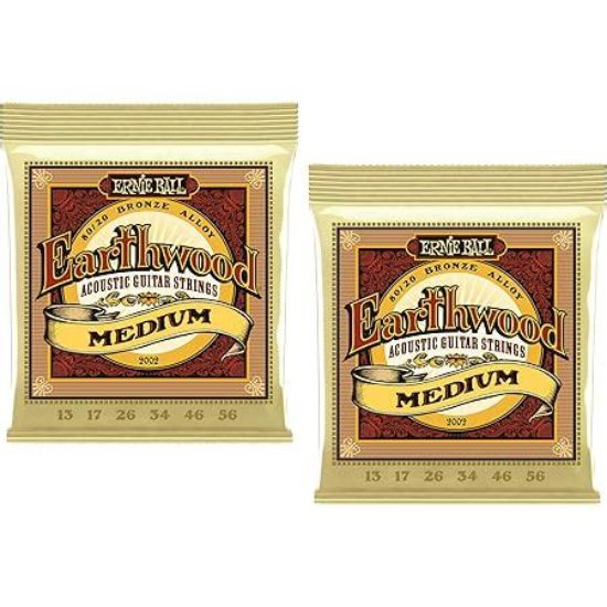 Picture of Ernie Ball Strings Acoustic Medium Gauge Earthwood 13 - 56