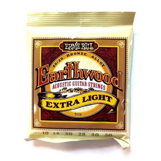 Picture of Ernie Ball Strings Acoustic Extra Light Gauge Earthwood 10 - 50