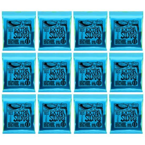 Picture of Ernie Ball Strings Electric Nickel Extra Slinky (Blue) 8 - 38
