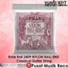 Picture of Ernie Ball Strings Classical - Gold Bass Black Nylon Ball End