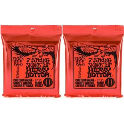 Picture of Ernie Ball Strings Electric 7 String Skinny Top, Heavy Bottom 10-62