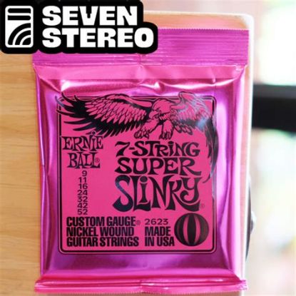 Picture of Ernie Ball Strings Electric 7 String Super Slinky 9 - 52