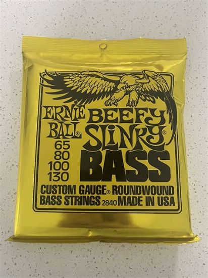 Picture of Ernie Ball Strings Bass Beefy Slinky Nickel Roundwound 65-130