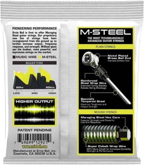 Picture of ERNIE BALL Strings Electric M-Steel Regular Slinky