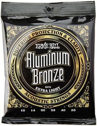 Picture of Ernie Ball Strings Acoustic Extra Light Gauge Phos. (10-52) - 3-Pack