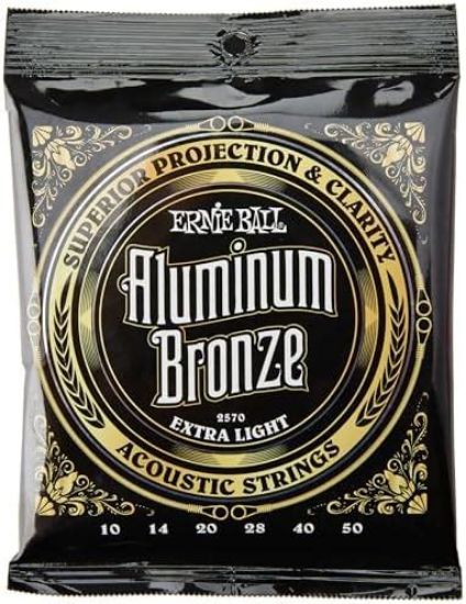 Picture of Ernie Ball Strings Acoustic Extra Light Gauge Phos. (10-52) - 3-Pack