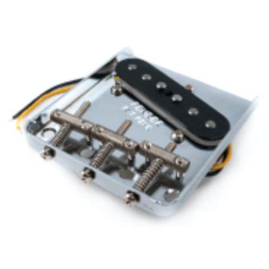 Picture of FENDER '62 Tele® Custom Bridge Assembly with Pickup, Threaded Steel Saddles