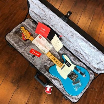 Picture of American Professional II Telecaster MN Maple Blue