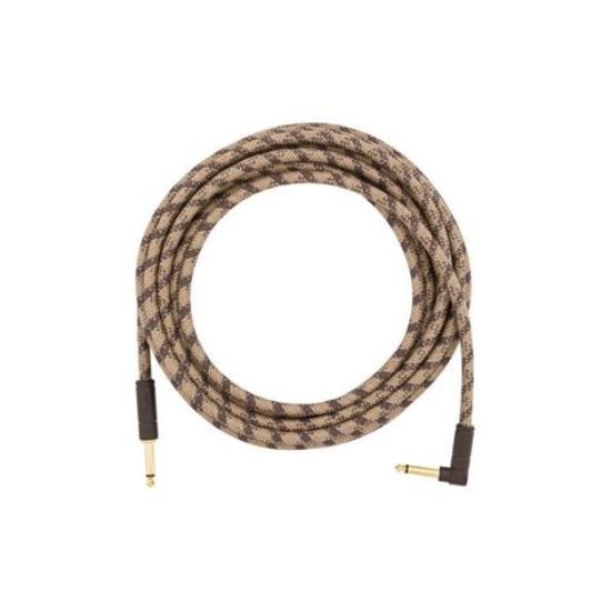 Picture of Fender 18.6' Ang Cable, Hemp Brown Stripe