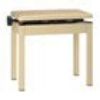 Picture of Roland BNC-05-LA Height-Adjustable Piano Stool in Light Oak