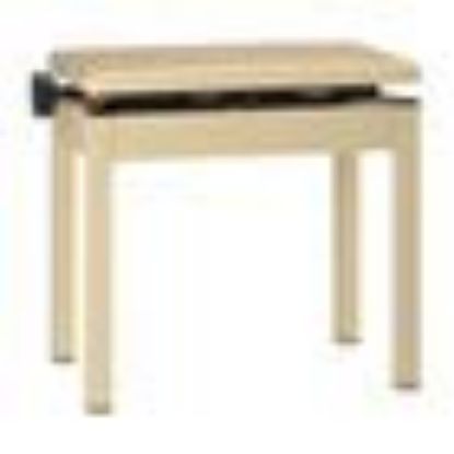 Picture of Roland BNC-05-LA Height-Adjustable Piano Stool in Light Oak